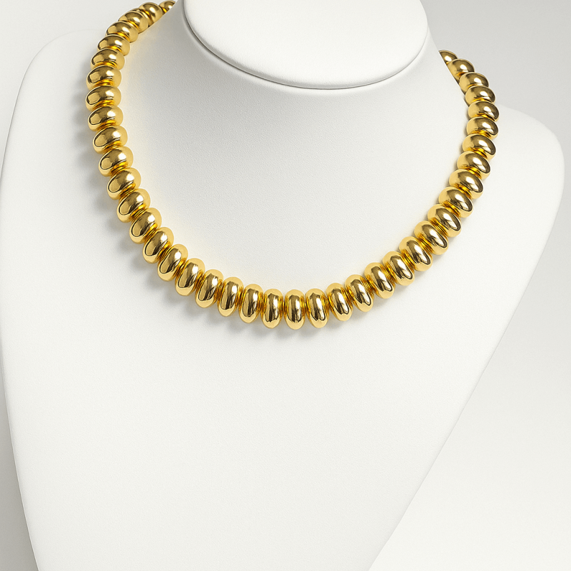 Colar Maxi Dourado